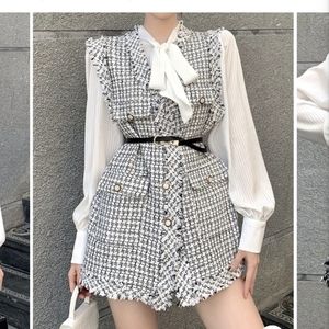 Dressvy Korean tweed suit
